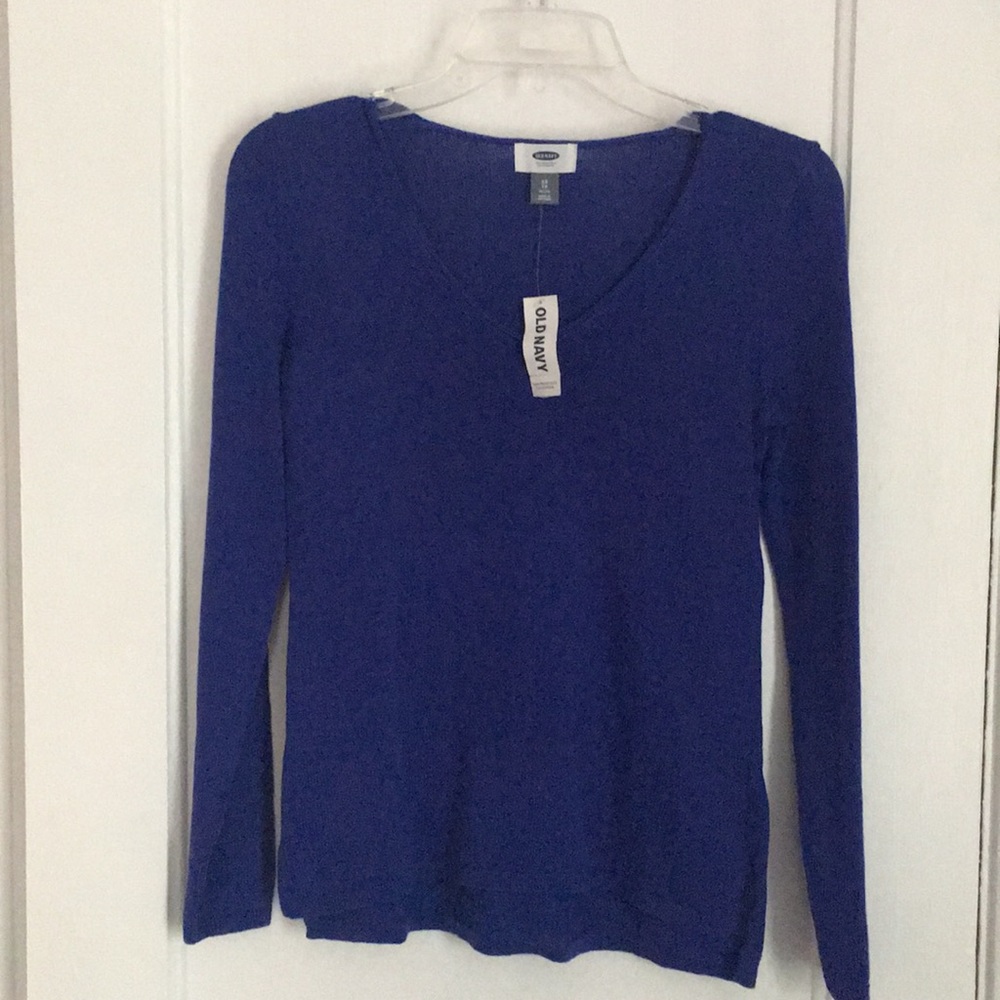 Blueish Purpleish women sweater